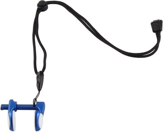 Supporto per naso da nuoto Perfetto per l'uso - Ortesi antiscivolo per naso - Disegno flessibile - Fissaggio robusto - Protezione contro la pressione - Comodo da utilizzare - Fermo naso da nuoto
