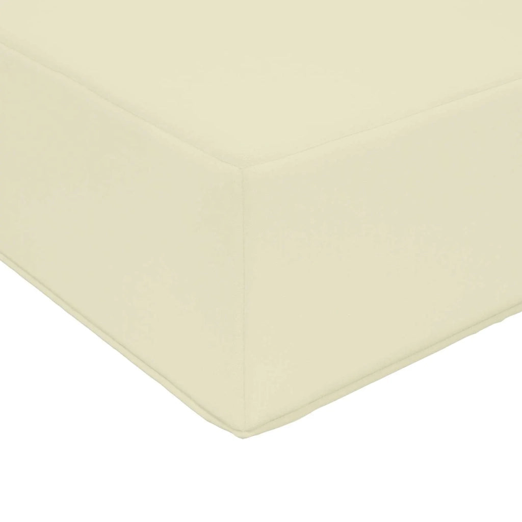 Cuscino per divano da esterno 2 pcs Crema Poliestere 900831
