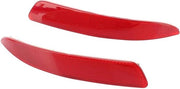 Riflettore posteriore rosso compatibile con E70 X5 2007-2013 (set da 2) - Aggiungi sicurezza e stile