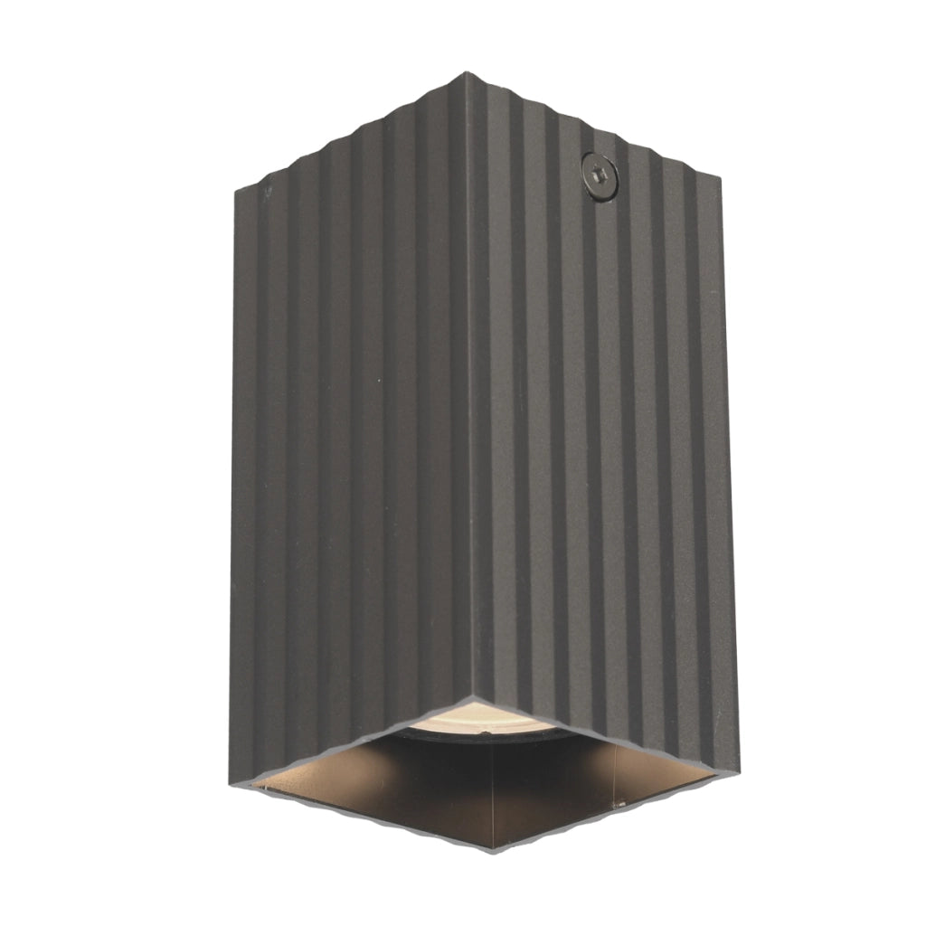 Spot soffitto quadrato 10cm bronzo GU10 Italux TECNO
