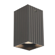 Spot soffitto quadrato 10cm bronzo GU10 Italux TECNO
