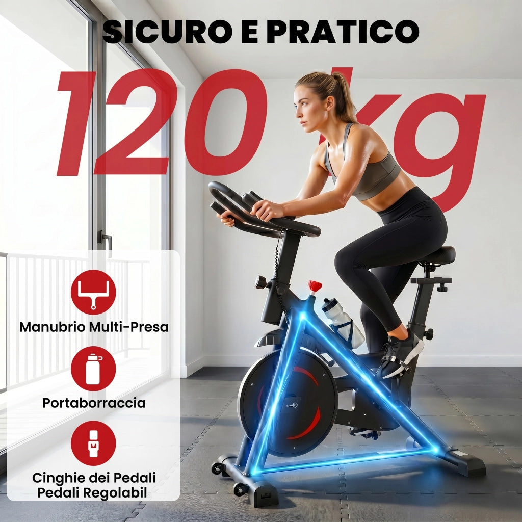 Cyclette Magnetica con App ¨C Xylo ¨C Resistenza 0-100%