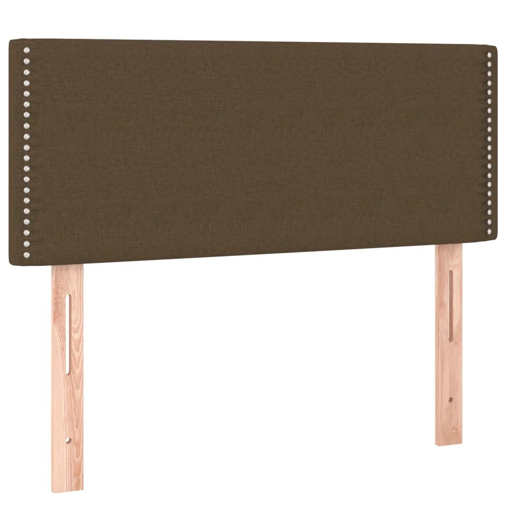 Testiera | Testata Marrone Scuro 100x5x78/88 cm in Tessuto