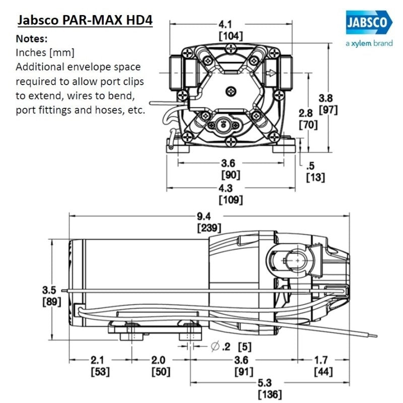 PARMAX HD4 24V 15 LPM 60PSI