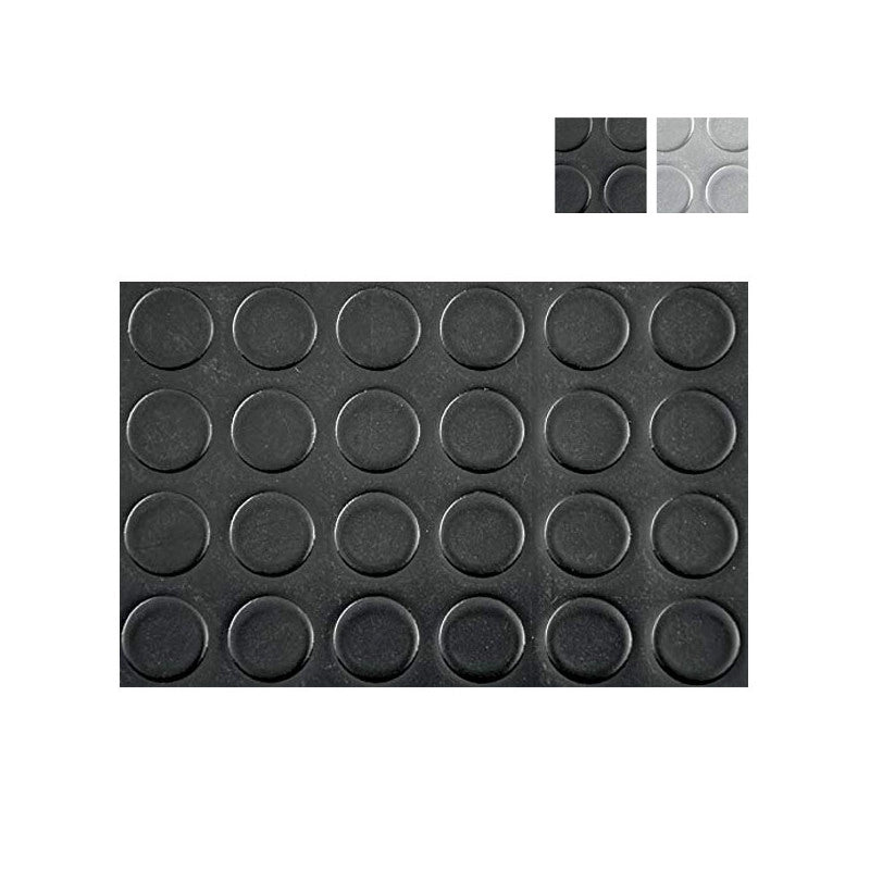 Pavimento Pvc Bollo Mm 1,0 H 100 M 25 Nero