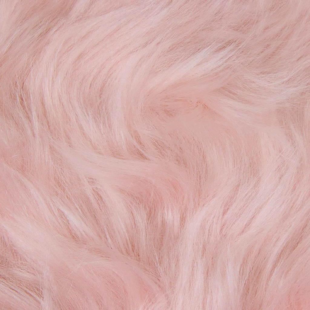 Tappeto in finta TAFALLA | Tappeto del soggiorno Rosa 200 x 280 cm Poliestere