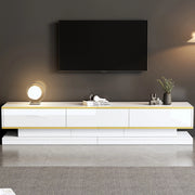 Mobile TV - Xylo - 200x40x40 cm 3 cassetti oro