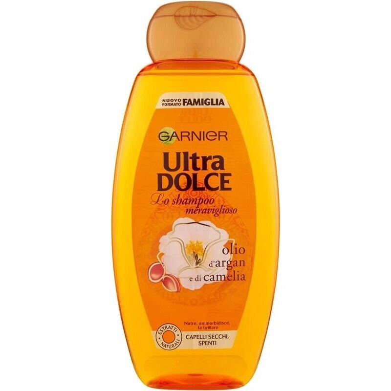 ULTRA DOLCE SHAMPOO CAPELLI 600ML MERAVIGLIOSO OLIO D'ARGAN E DI CAMELIA
