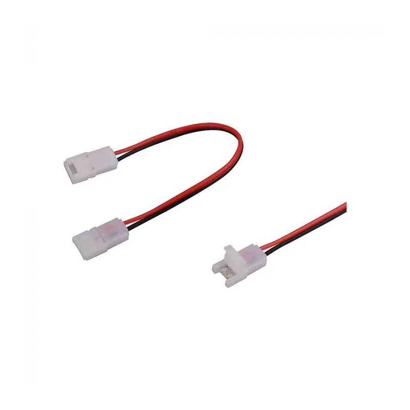 Connettore per striscia a LED 10 mm dual testa