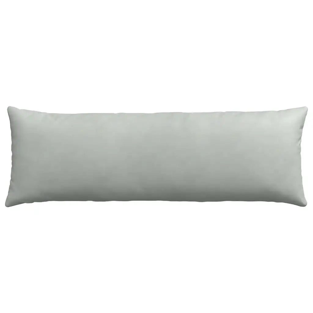 Cuscini da Divano 2 pz | Cuscini per sedie Grigio chiaro 120 x 40 cm