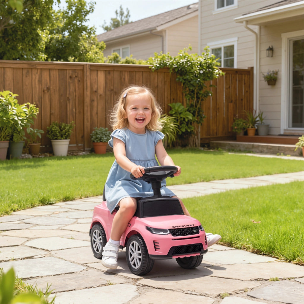 Correpasillos Land Rover con Cassetti e Suoni ¨C Zephmum ¨C Rosa