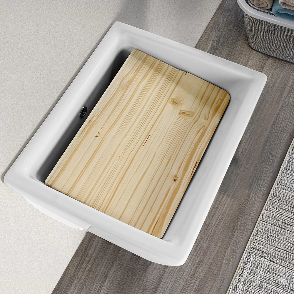 Asse lavapanni per vasca da 75 cm in legno