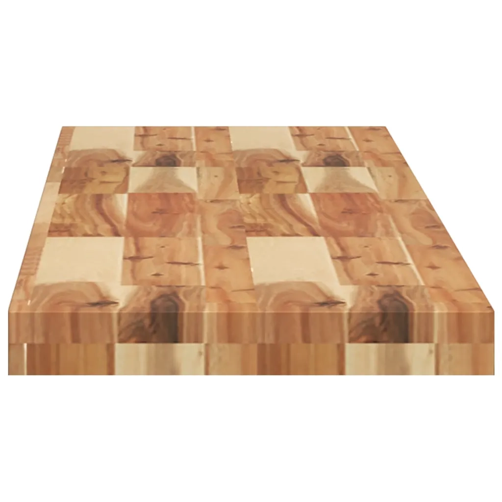 Mensole da Parete 4 pz 160x30x4 cm Legno Acacia Rifinito a Olio 3279630