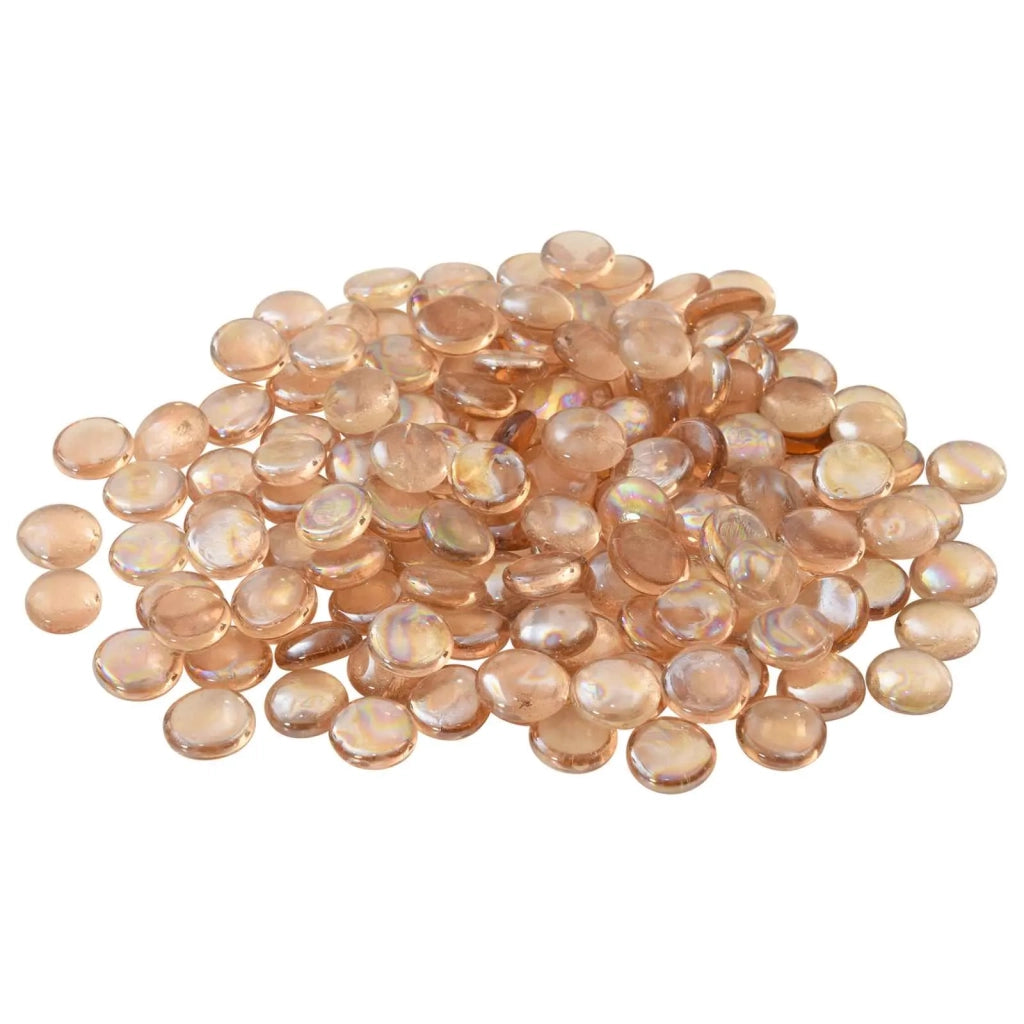 Nugget di vetro 17-19 mm Rosso acquamarina Vetro 42041601