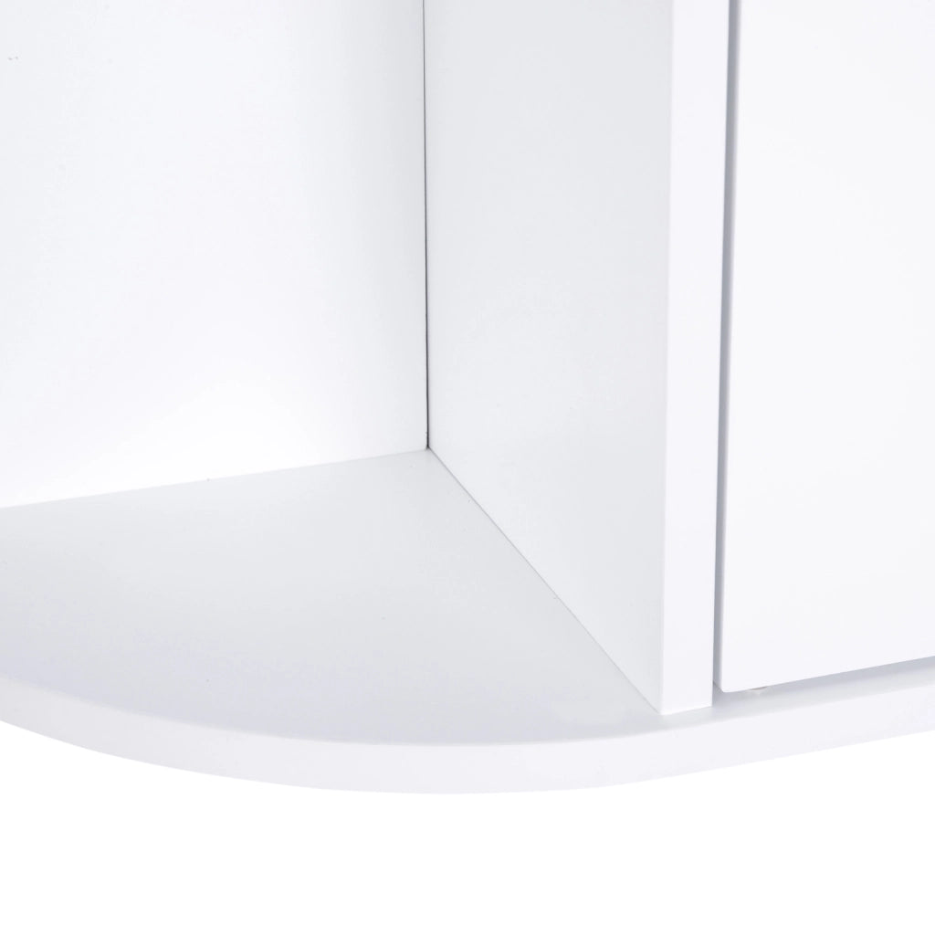 Armadio da Bagno con Specchio ¨C zephmum ¨C Bianco