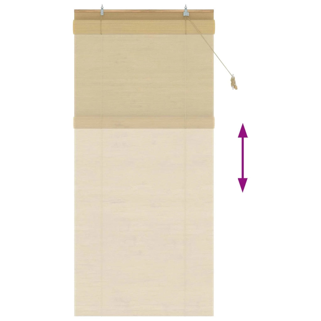 Tenda a rullo Naturale 120 x 220 cm Bambù 42040580