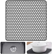 Mat di silicone - Forma perfetta - 1 pezzo - Grigio - 30,5 x 30,5 cm