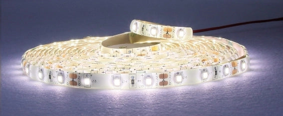 STRISCIA 5M IP65 3528 60LED/M 12V 4,8W/M 440LM/M 6500K