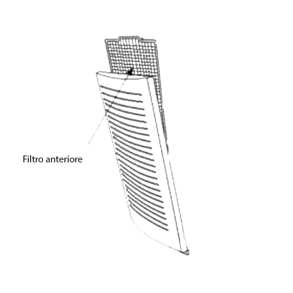 Hailea Ricambio Filtro Aria Antipolvere per Refrigeratore Modello HC1000A ( Griglia Anteriore Esclusa )