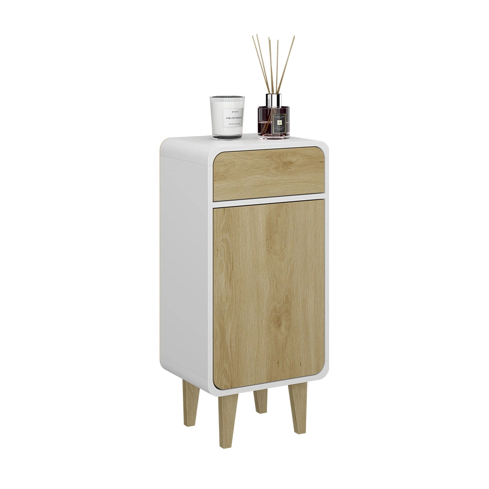 Vicco Mobile midi Bianco/quercia 40 x 81 cm