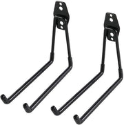 Organizzatore per Strumenti - Hanger per Parete - Nero - Ideale per Giardino e Garage - 2 Pezzi
