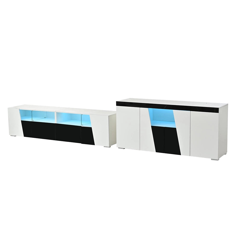 Set TV+console - Xylo - 180x38.5x45 cm LED