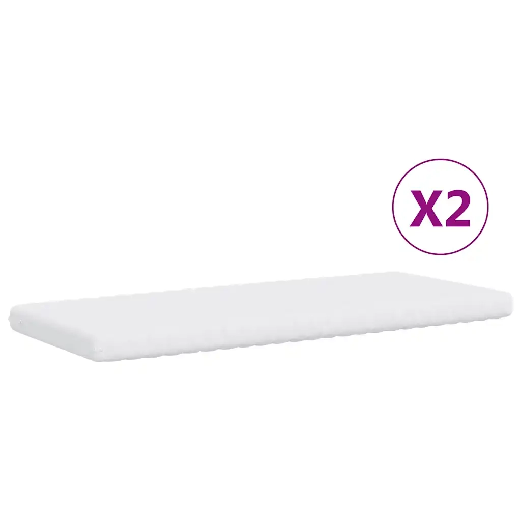 Divano Letto Estraibile con Materassi Blu 100x200 cm Velluto 3197331