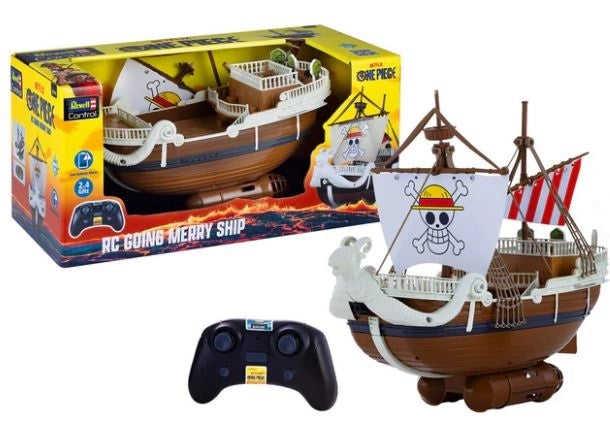 One Piece Going Merry, Barca RC 2.4 GHz, Revell, Eta 6+