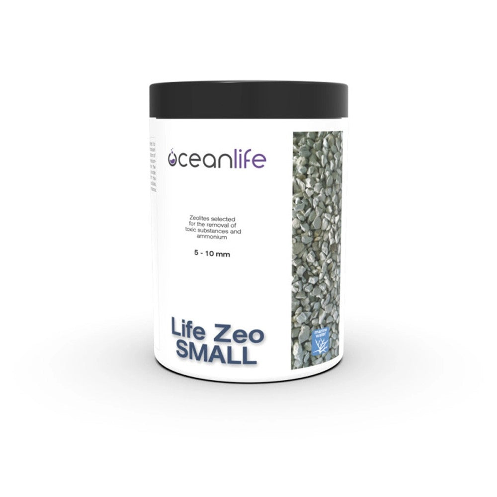 OceanLife Life Zeo - zeolite ad alta capacità assorbente granulometria piccola Modello: Small, Formato: 1000 ml