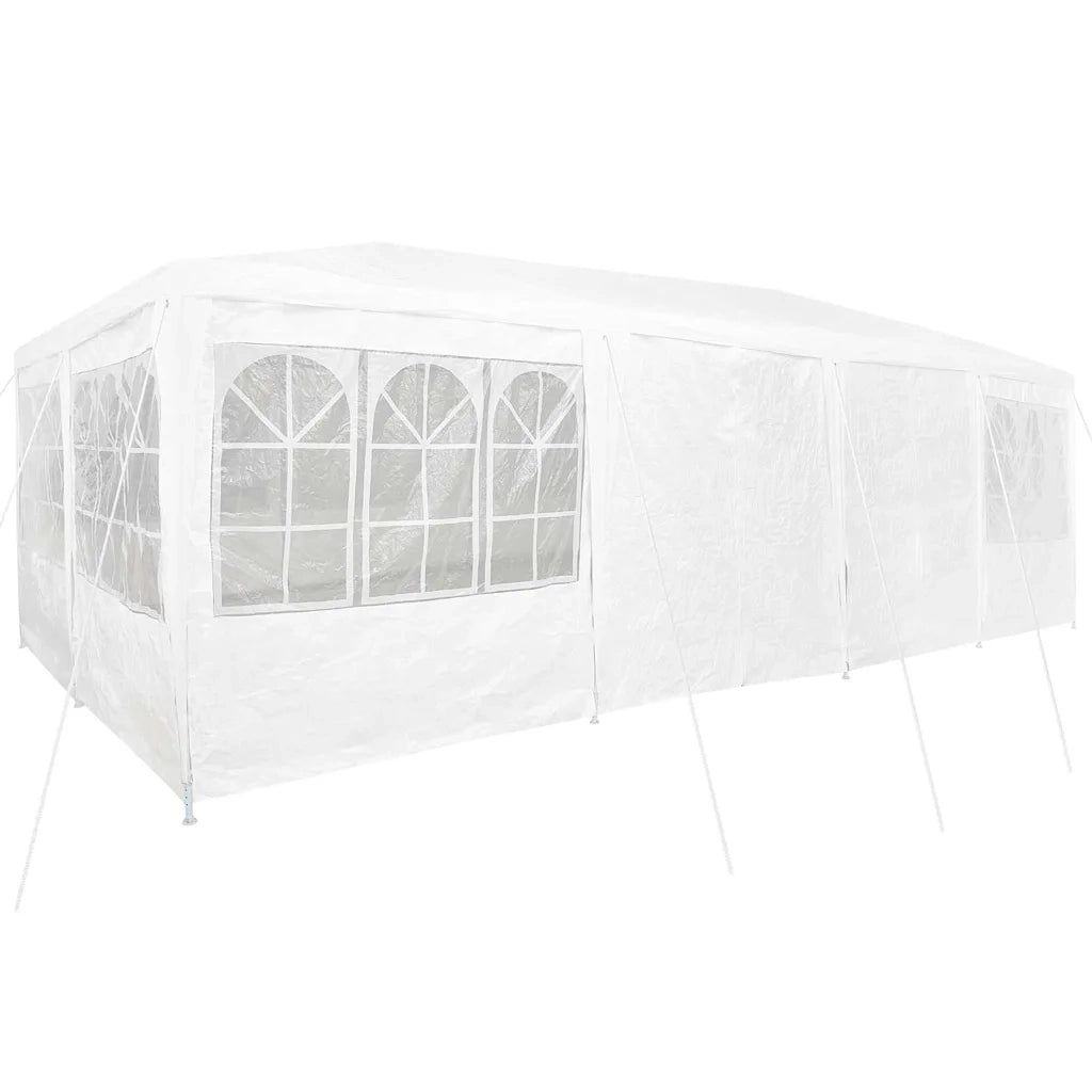 Tenda Party Bianco 800 x 400 x 266 cm Polietilene 42003441