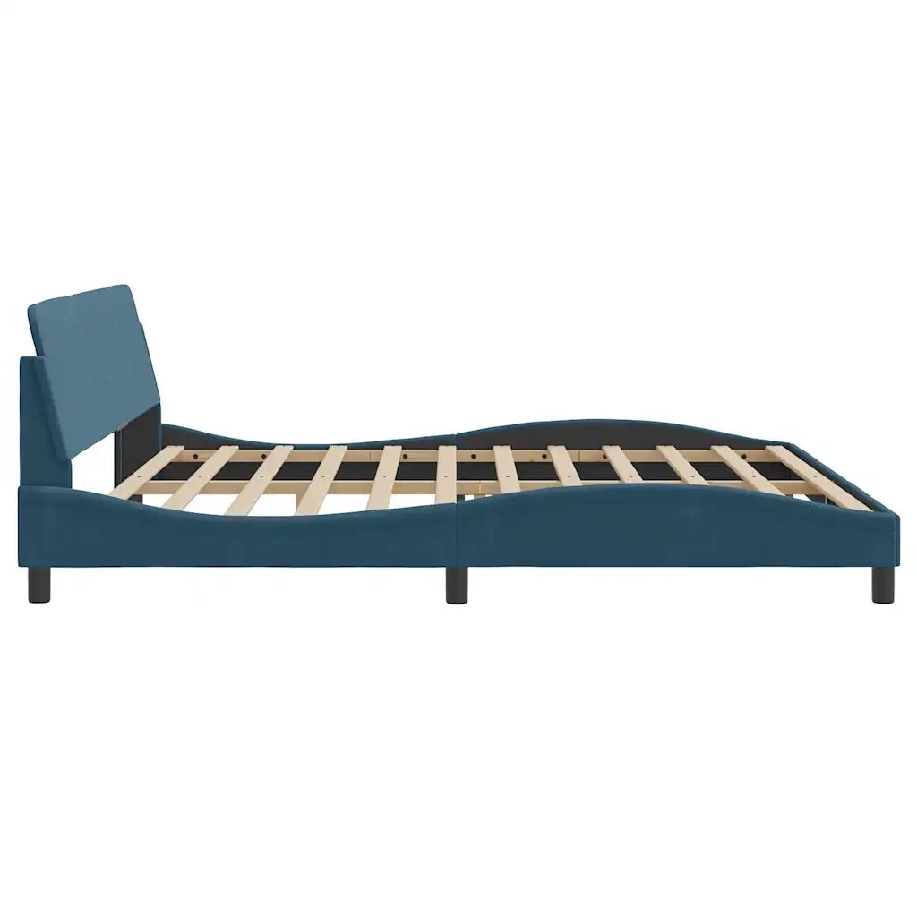 Giroletto Dover Blu 200x200 cm in Velluto 373256