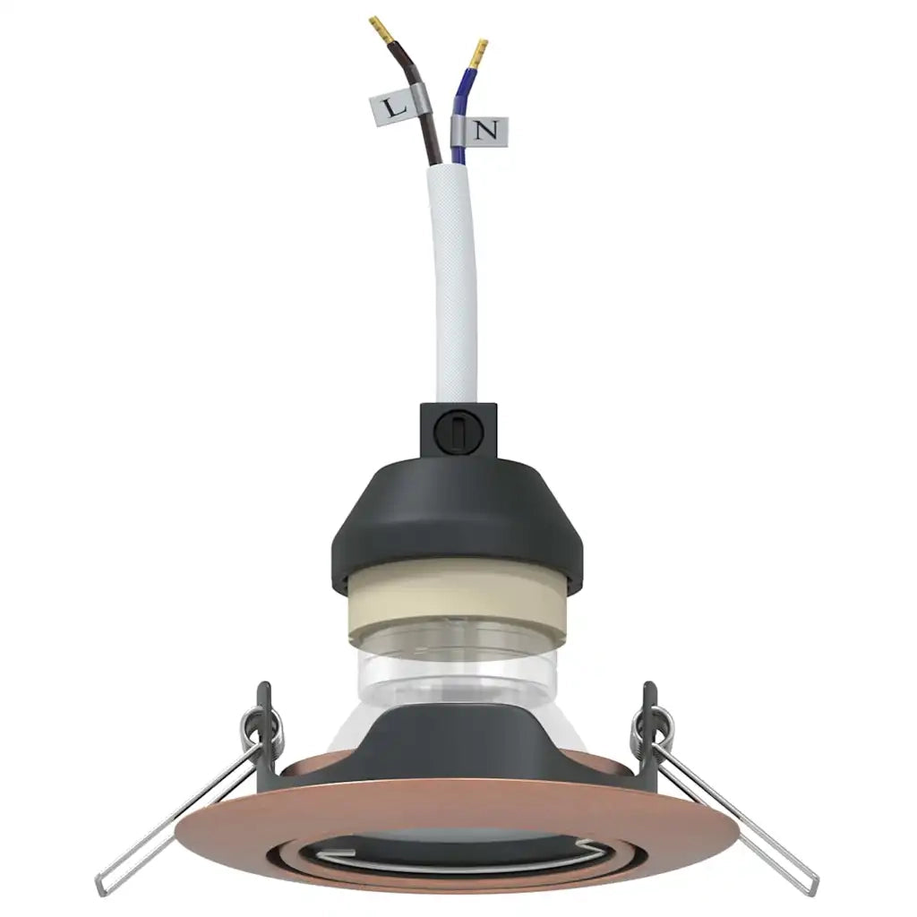 Spotlight 24 pz Rame 9 x 9 x 2.5 cm Metallo CFW8170944