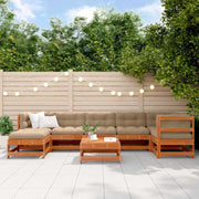 Set Lounge da Giardino 8 pcs Marrone Cerato 3418094