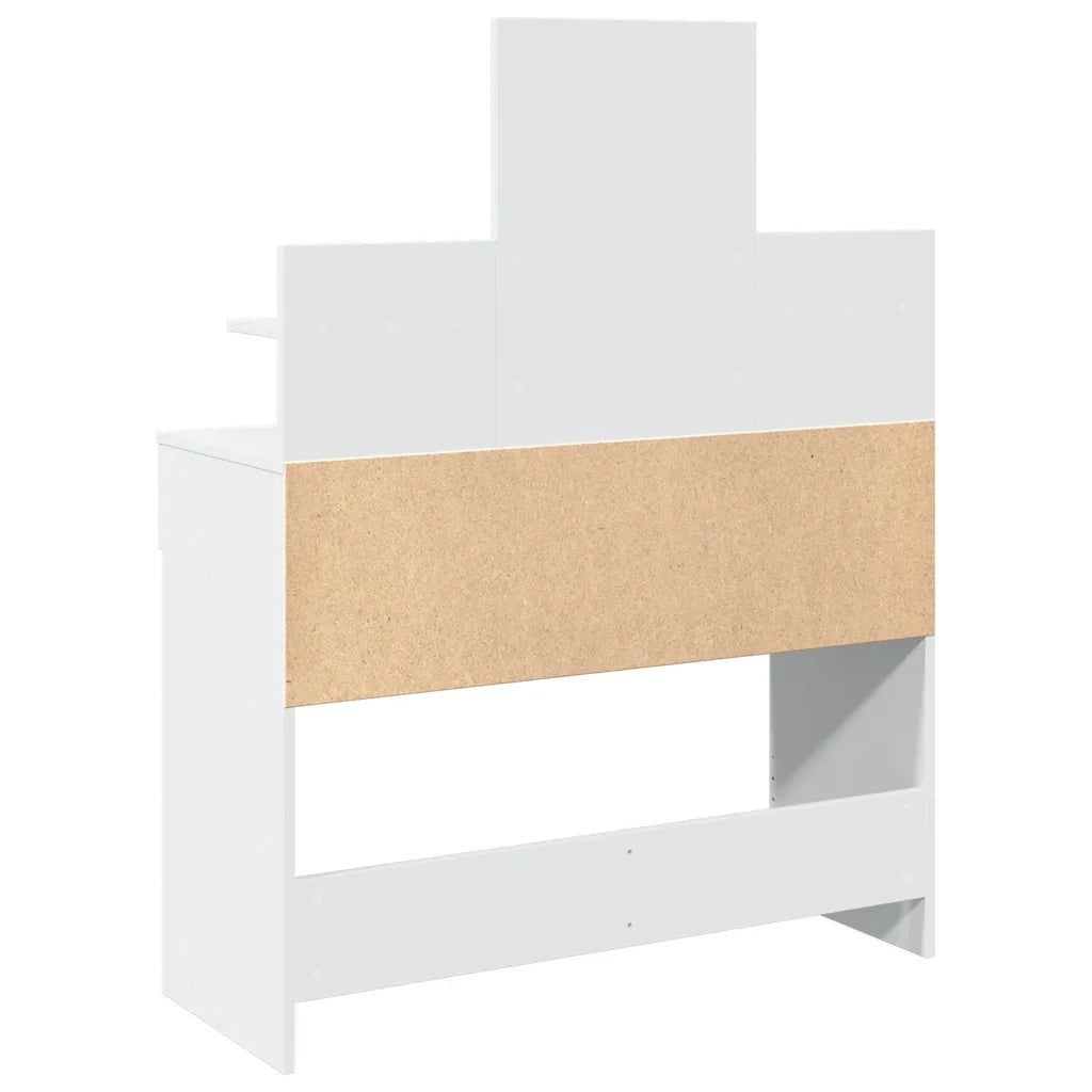 Toeletta con LED Bianco 100x40x130 cm 848199