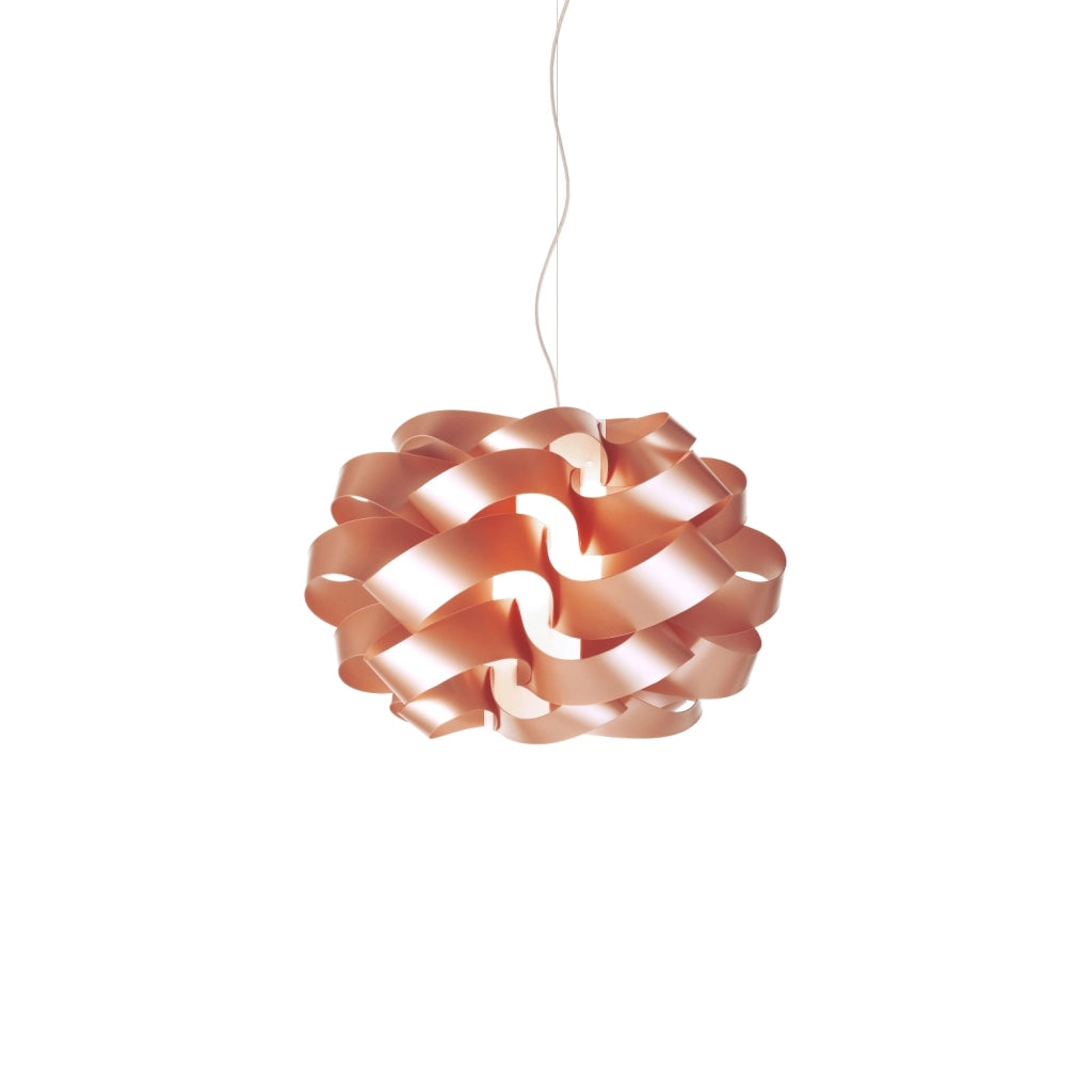Sospensione Moderna Cloud Polilux ® Rame E Metallo Cromo 1 Luce E27