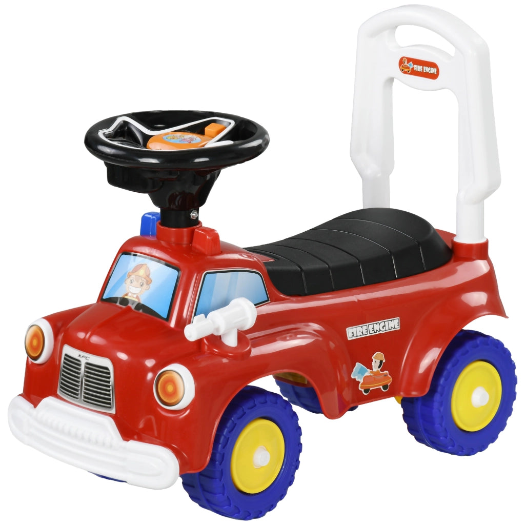 Camion dei pompieri per bambini ¨C Minimal ¨C rosso 18-36 mesi