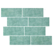Piastrella subway 10 pcs Grigio Verde 29 x 21 cm 42046150