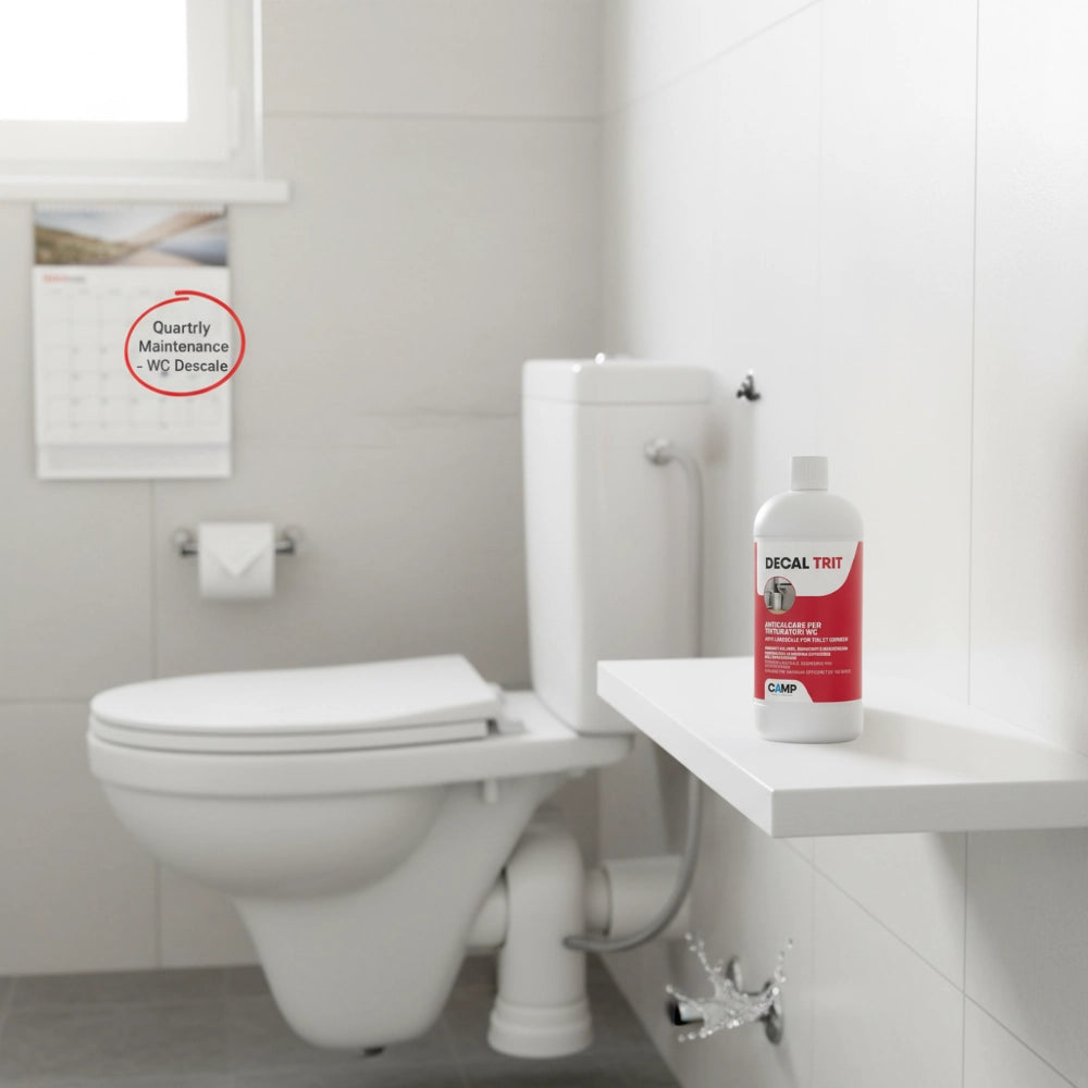 Decal trit anticalcare per rimuovere calcare e incrostazioni 1 lt kit 3 pezzi