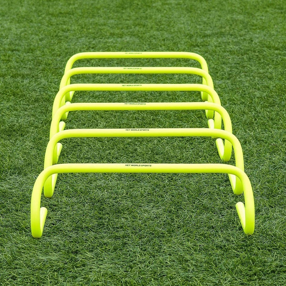 Trade Shop - Set Di 5 Ostacoli Per Allenamento Velocità Forza Agilità Scatto Altezza Da 50cm -