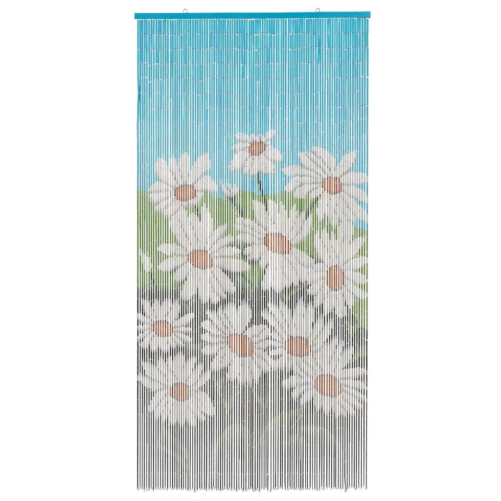 Tenda per Porta Antinsetti multicolore 200 x 100 cm Bambù 42030056