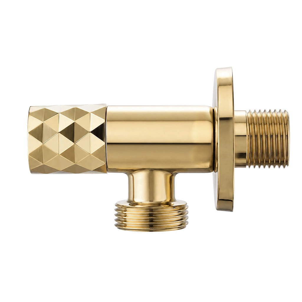 Valvola Ad Angolo Diamond 03 1/2" X 3/4"gold