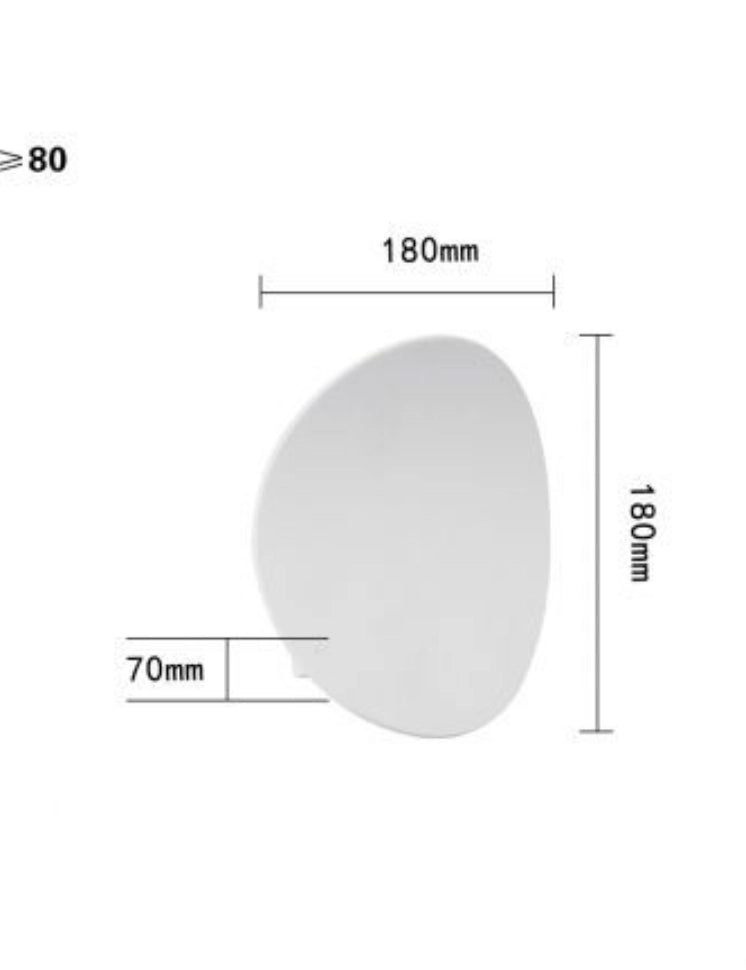 Applique da Esterno Interno Faretto Led COB Lampada da Parete IP65 Luce Naturale