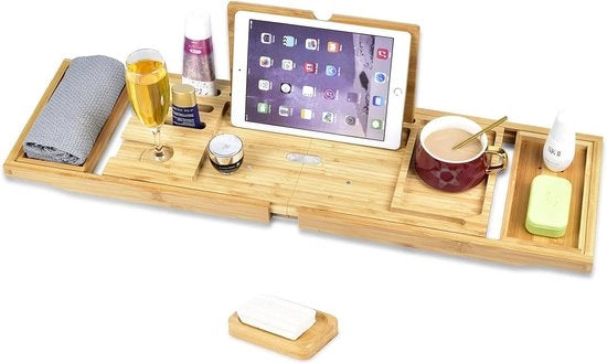 Pannello per il bagno - Pannello per il bagno in legno - Pannello per il bagno da inserire nel bagno - Recinzione per il bagno - Pannello estensibile per il bagno