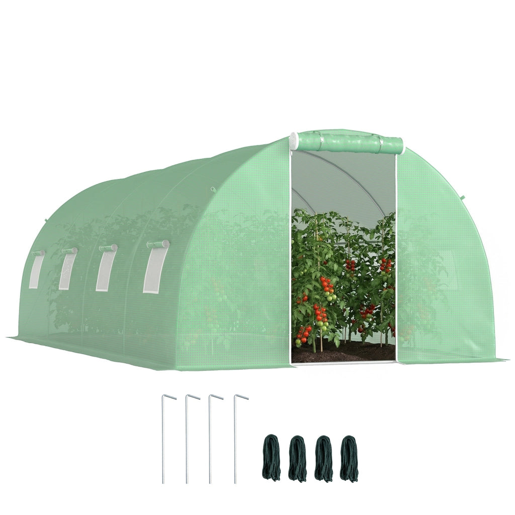 Serra da giardino ¨C zephmum ¨C verde, 6x3x2 m