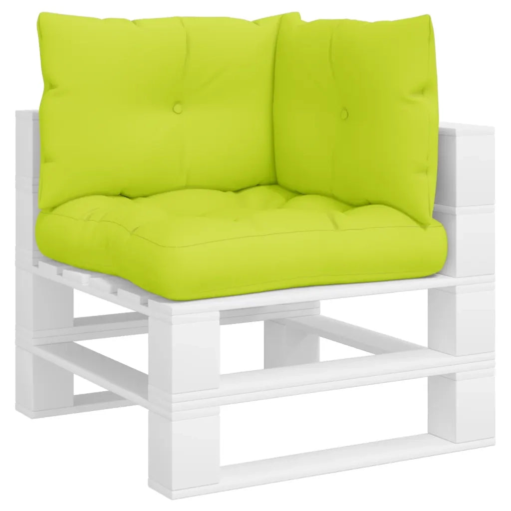 Cuscini per Pallet 3 pz | Cuscini per sedie Verde Intenso in Tessuto