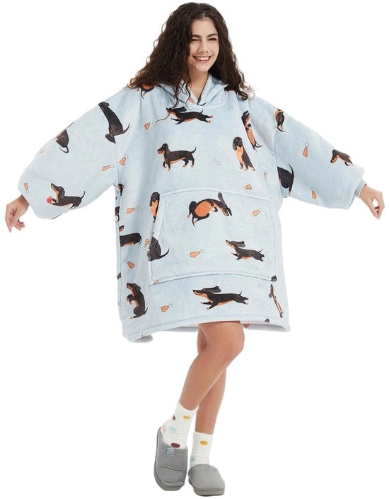 Sweatshirt con cappuccio - Overdimensionato - Super morbido - Comodo - Adatto per adulti - Ideale per attività all'aperto - Balaclava