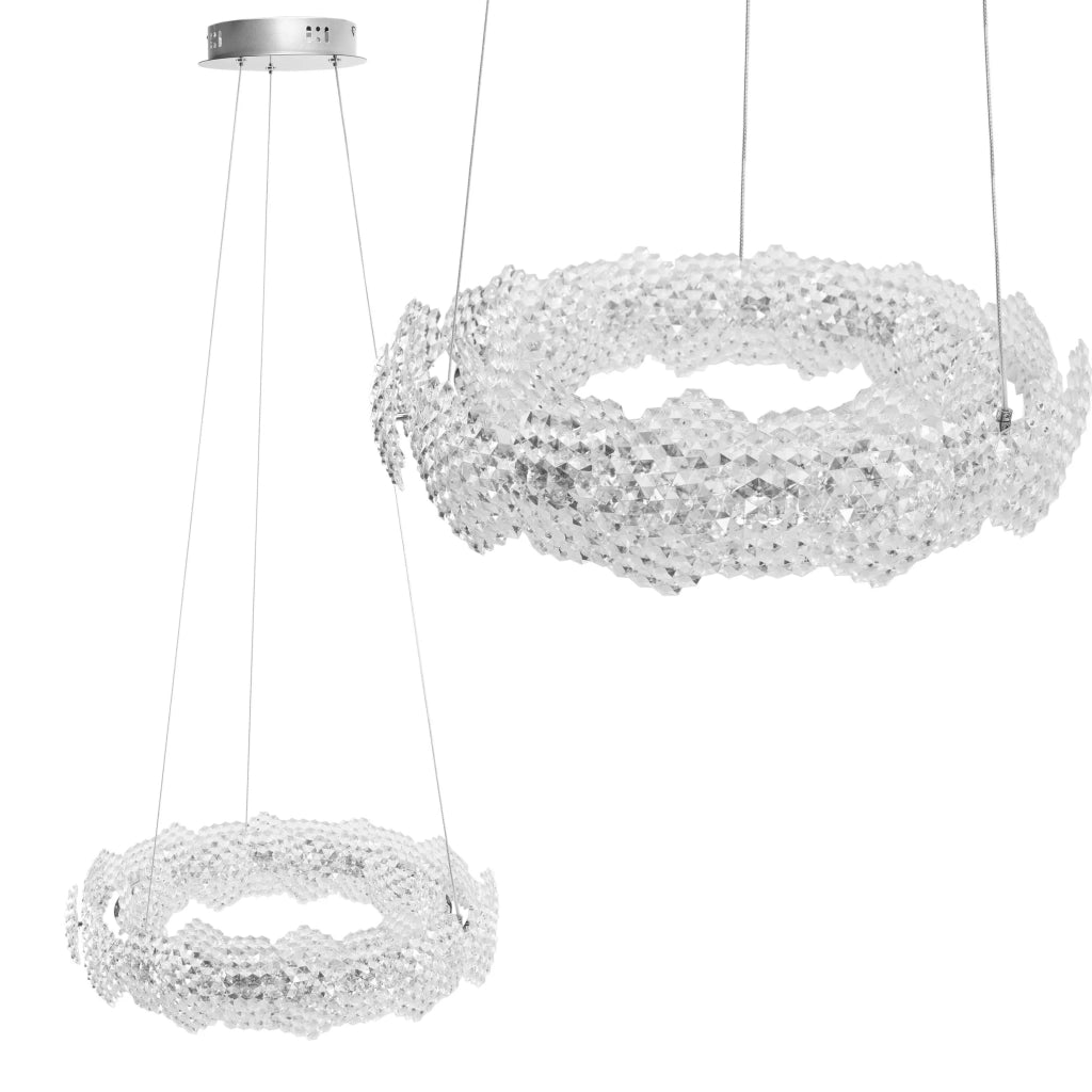 Lampada Led Ms016-cp Chrome 47cm