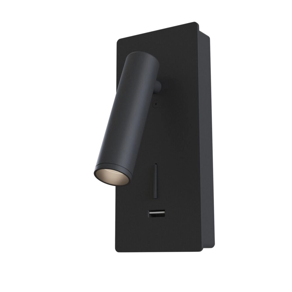 Applique Maytoni Mirax nera LED 3W 3000K luce calda