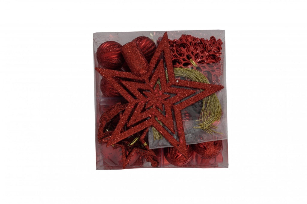 Oleggio, Decorazione da Natale, Rosso