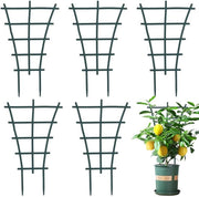 Hek di plastica espandibile - sostegno per piante - set da 6 - verde